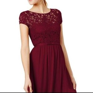 Rephyllis Lacecap Sleeve Evening, Party Maxi dress